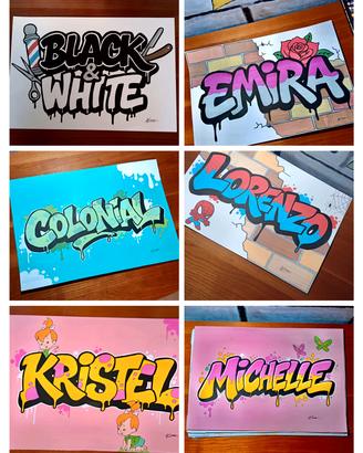 scritte personalizzate 