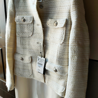 Giacca stoffa Chanel colore panna tg.42 NUOVO