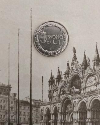 Moneta BVONO da Lira 1 - 1928