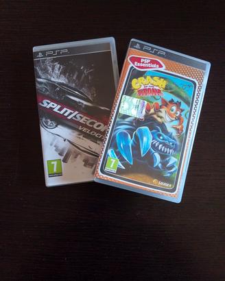  2 giochi per psp 