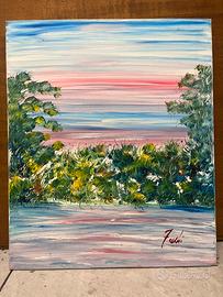 Quadro dipinto a mano