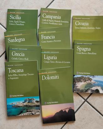 Guide turistiche nuove, 10 volumi, serie completa