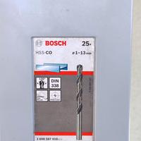 Set punte trapano per metallo HSS-CO Bosch 1-13 mm