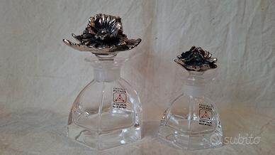 Bottiglitte cristallo vintage