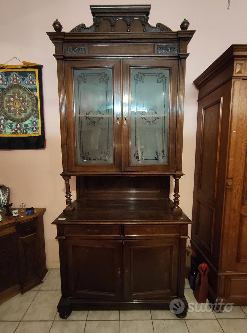 Credenza vetrina Fine 800/Primi 900 Arredamento e Casalinghi In