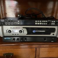 Amplificatore - Mixer e  Registratore audio SD/USB