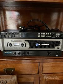 Amplificatore - Mixer e  Registratore audio SD/USB