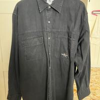 Camicia jeans nera Calvin Klein ritiro Pigneto