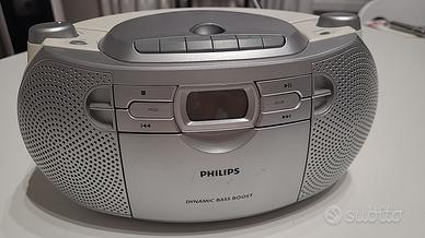 Radio Philips AZ1027/12 con cd e mangianastri