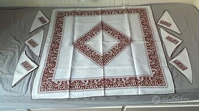 Tovaglia quadrata 84x84 cm + 6 tovaglioli