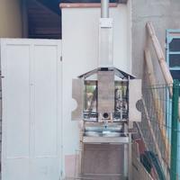 Barbecue in acciaio