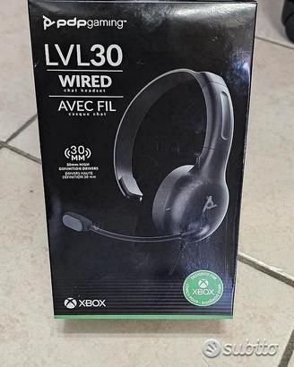 Cuffie gioco LVL30 Wired PC Gaming XBOX windows