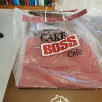 Borsa plastica cake boss Cafe New york