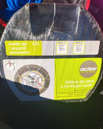 catene per gomme da neve 