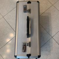 Valigetta trolley alluminio attrezzi lavoro ruote