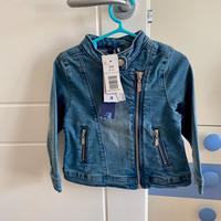 Giacca jeans bambina NUOVA IDEXÈ