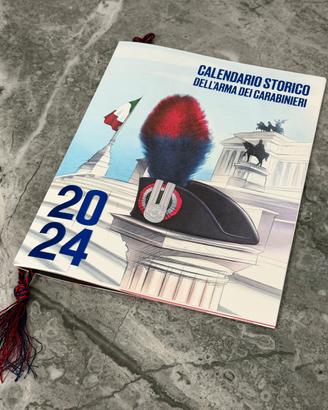 Calendario Storico dell'Arma dei Carabinieri 2024