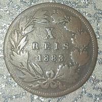 portogallo, Luiz I, x reis 1883