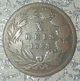 portogallo, Luiz I, x reis 1883