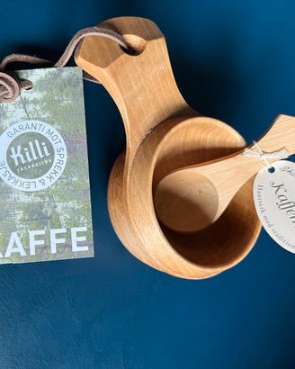 Set nordico: tazza KILLI + cucchiarino ENETRÄ