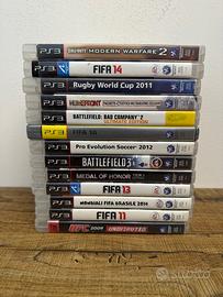 Lotto 13 Giochi PS3 - Sparatutto e Sportivi