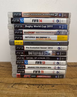 Lotto 13 Giochi PS3 - Sparatutto e Sportivi