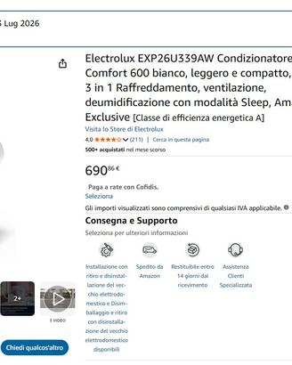 Nuovi condizionatori scontati