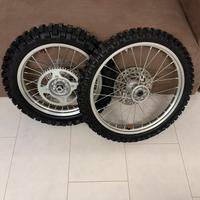 Cerchi cross 16/19 crf 450 ktm yamaha