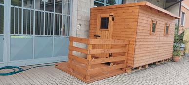 casetta in legno