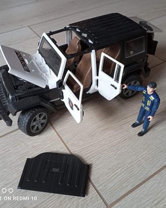 jeep polizia Bruder