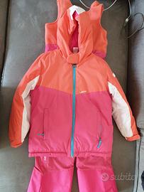 Salopette da neve bambina