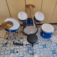 Batteria acustica per bambini