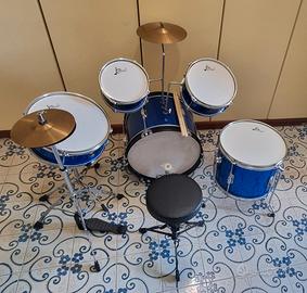 Batteria acustica per bambini