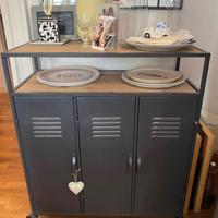 Mobile a rotelle in metallo Maison du Monde