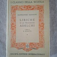 Liriche e la tragedia ADELCHI edizione 1960