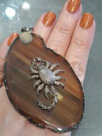 Ciondolo Argento 925 e Agata 