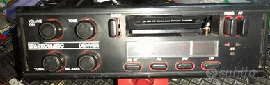 AUTORADIO STEREO SPARKOMATIC -VINTAGE--ANNI 80