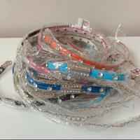 Cinture multicolor con strass