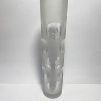 Vaso portafiori a bolle d’aria in vetro anni ‘70