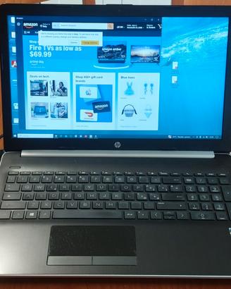 HP 15 Pollici Ryzen 5 - 8Gb RAM - 256 Gb DVD