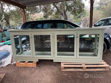 Banco vetrina per gioielleria, artigianato o risto