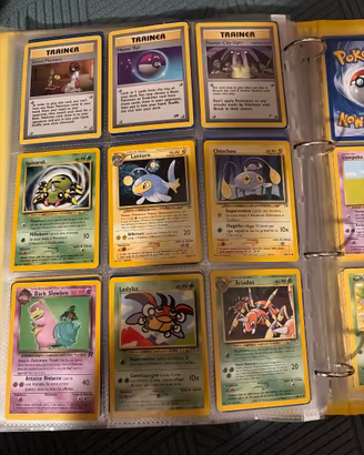 Lotto 40 carte Pokemon vintage  wotc