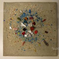 "L'Esplosione della Vita" Quadretto in mosaico