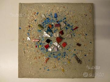 "L'Esplosione della Vita" Quadretto in mosaico