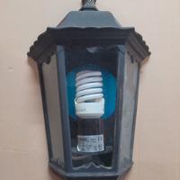 lampada da esterno  a  parete