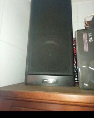 stereo 3 pezzi e due casse