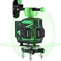 Livella laser Autolivellante 25M, 3 x 360° Verde