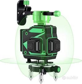 Livella laser Autolivellante 25M, 3 x 360° Verde