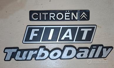 Stemmi auto vintage Citroën/ Fiat/ TurboDaily 