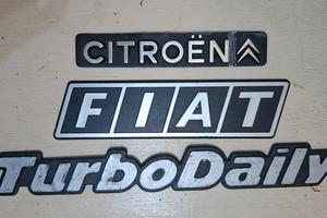 Stemmi auto vintage Citroën/ Fiat/ TurboDaily 
